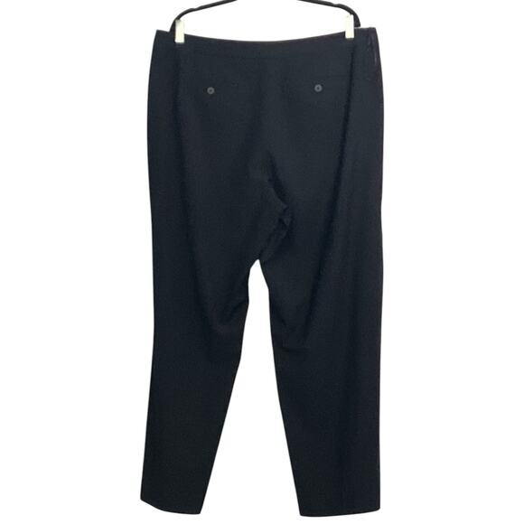 Jones New York Collection Platinum Woman Stretch Dress Pants Black 16W - Picture 2 of 6